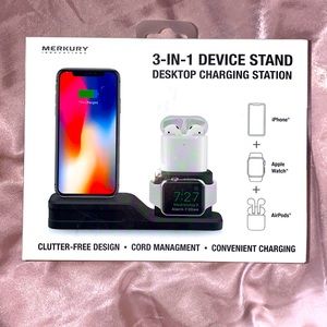 3 in 1 Desktop Charging Station